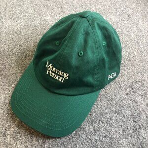 AG1 Morning Person Hat Mixed Greens Gym Athleisure Strap Back